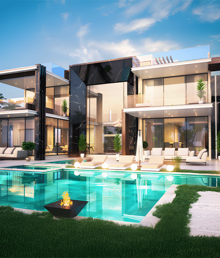Private Mansion - JUMEIRAH BAY ISLAND-DUBAI, B+G+1F+R-3